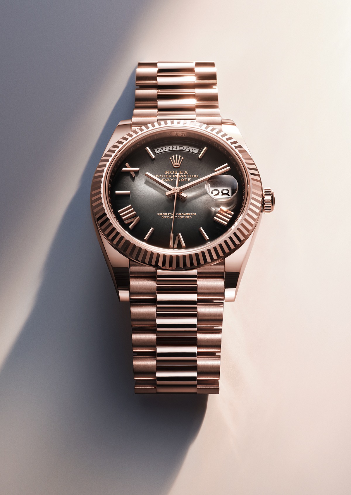 Rolex oro rosa hombre sale