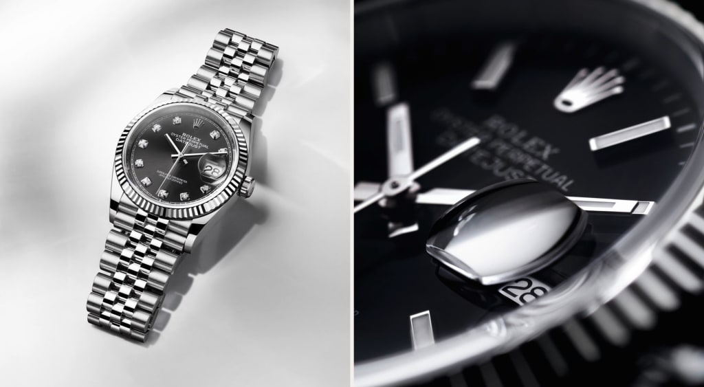 Reflexo do know-how da Rolex