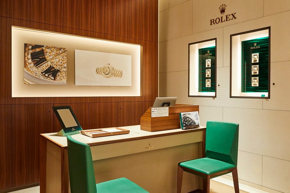 Harrods rolex boutique discount