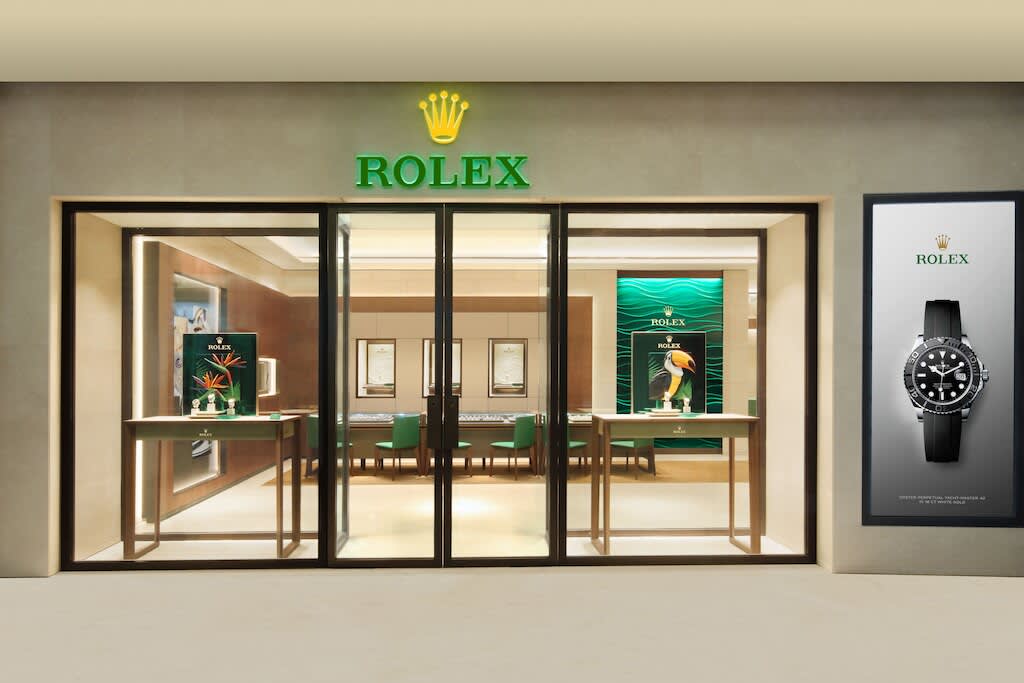 Rolex the gardens mall outlet