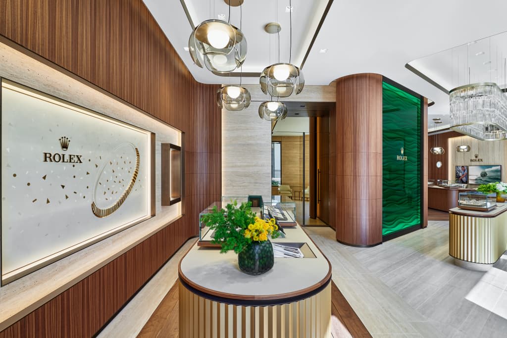 Rolex boutique fashion valley store