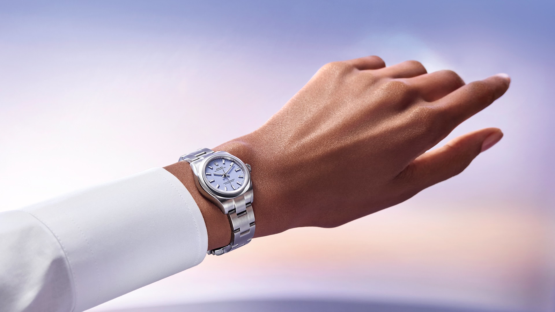 Oyster Perpetual on wrist
