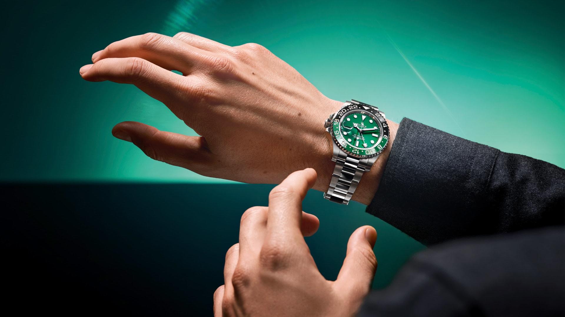 GMT-Master II on wrist