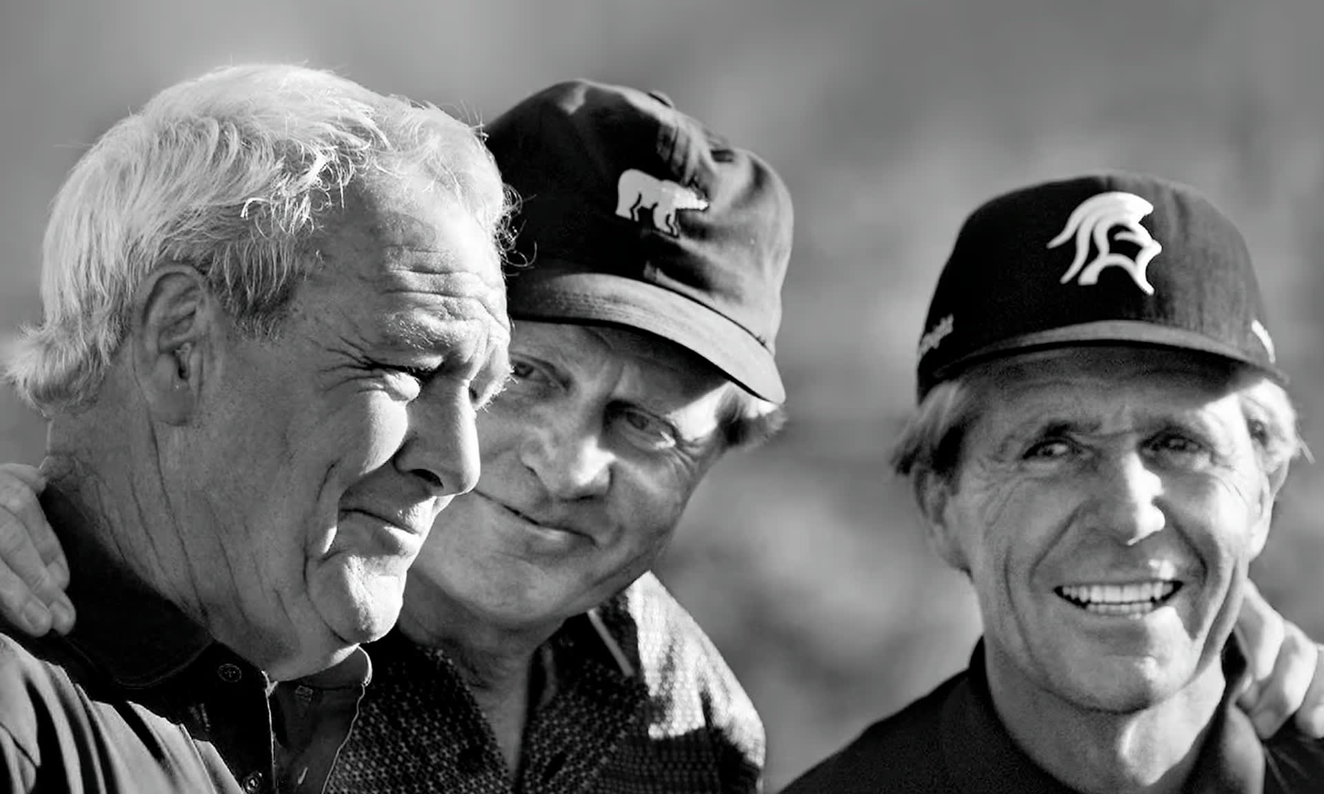 «The Big Three»: Jack Nicklaus, Arnold Palmer y Gary Player