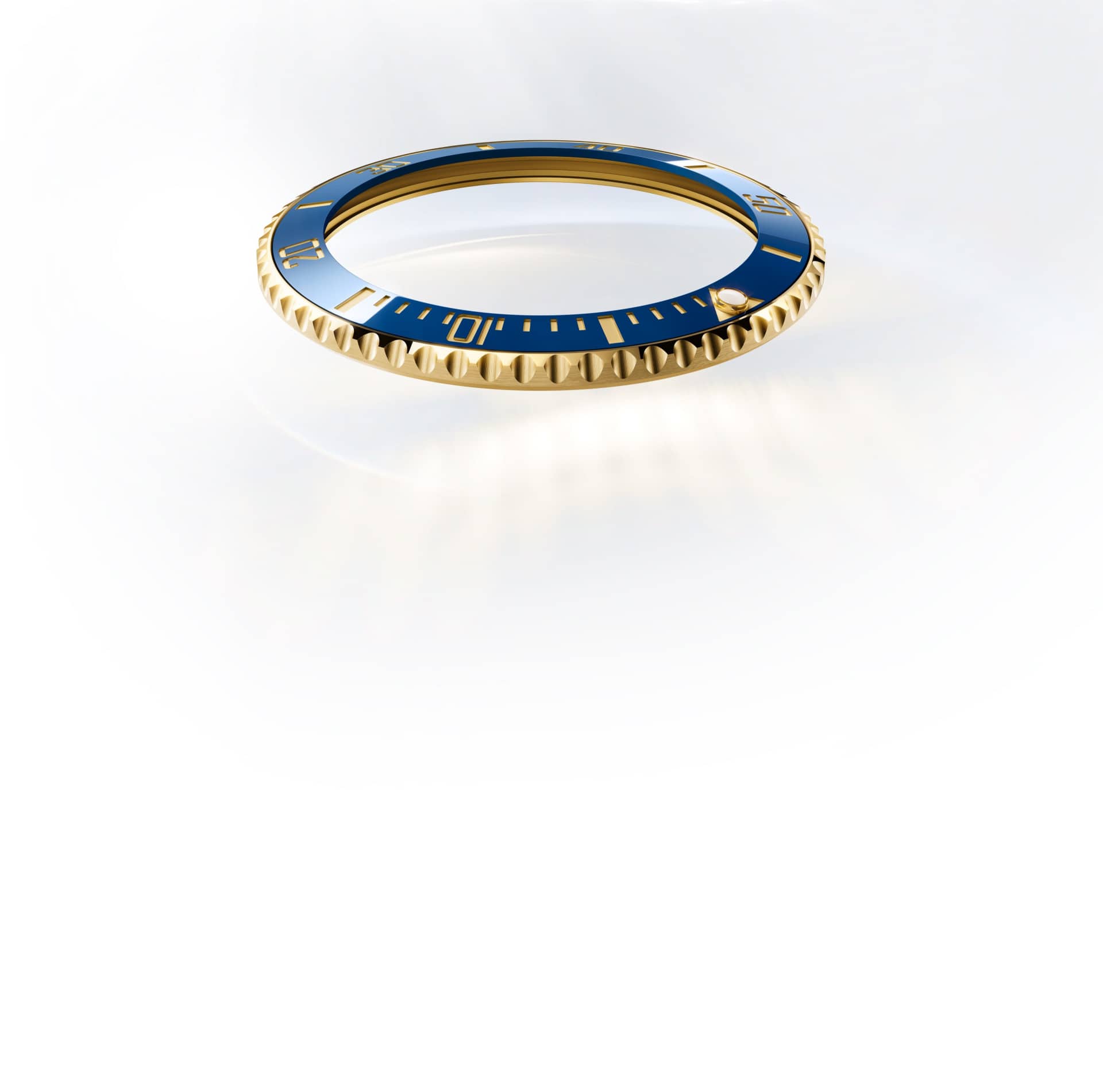 Unidirectional rotatable bezel