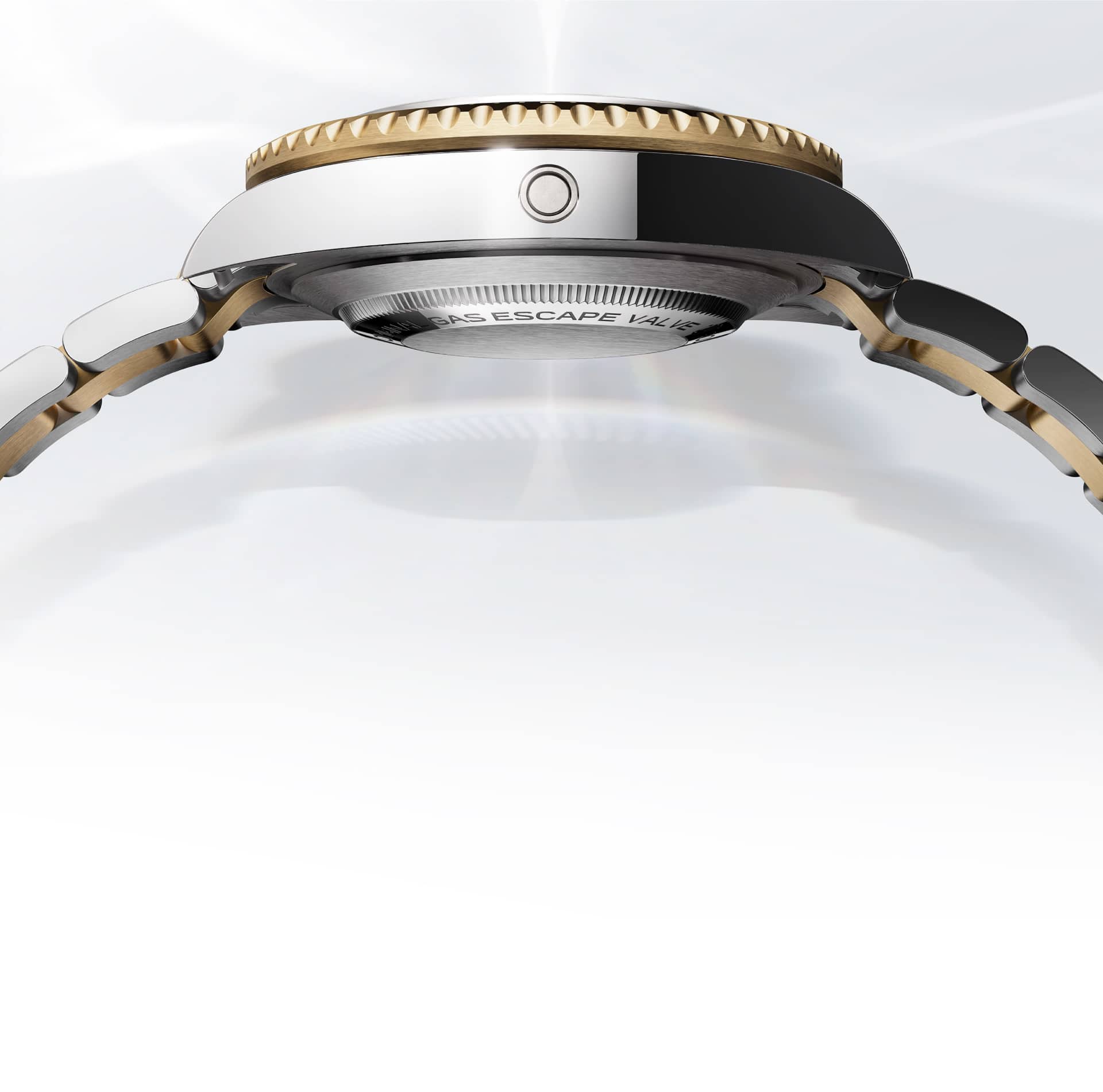 ヘリウム排出バルブ