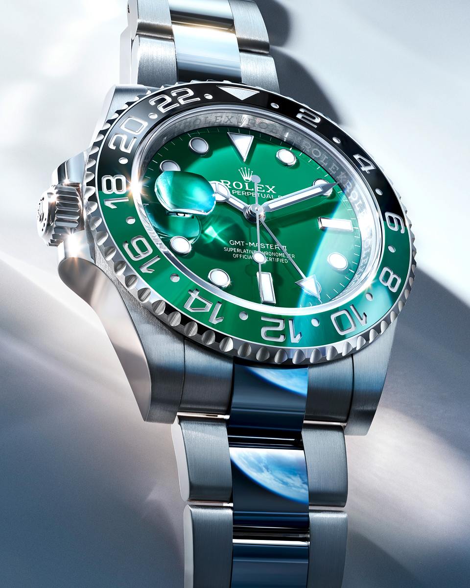 ขอบหน้าปัด Cerachrom สีเขียว