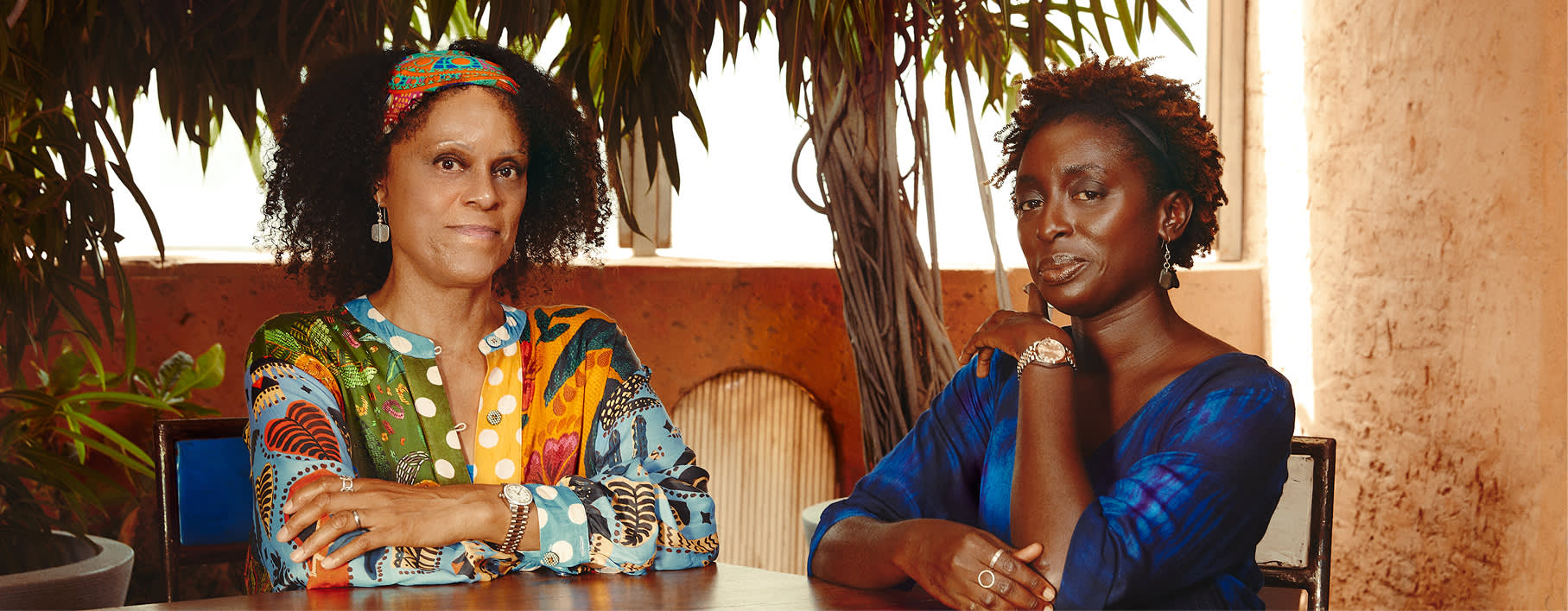 Bernardine Evaristo e Ayesha Harruna Attah