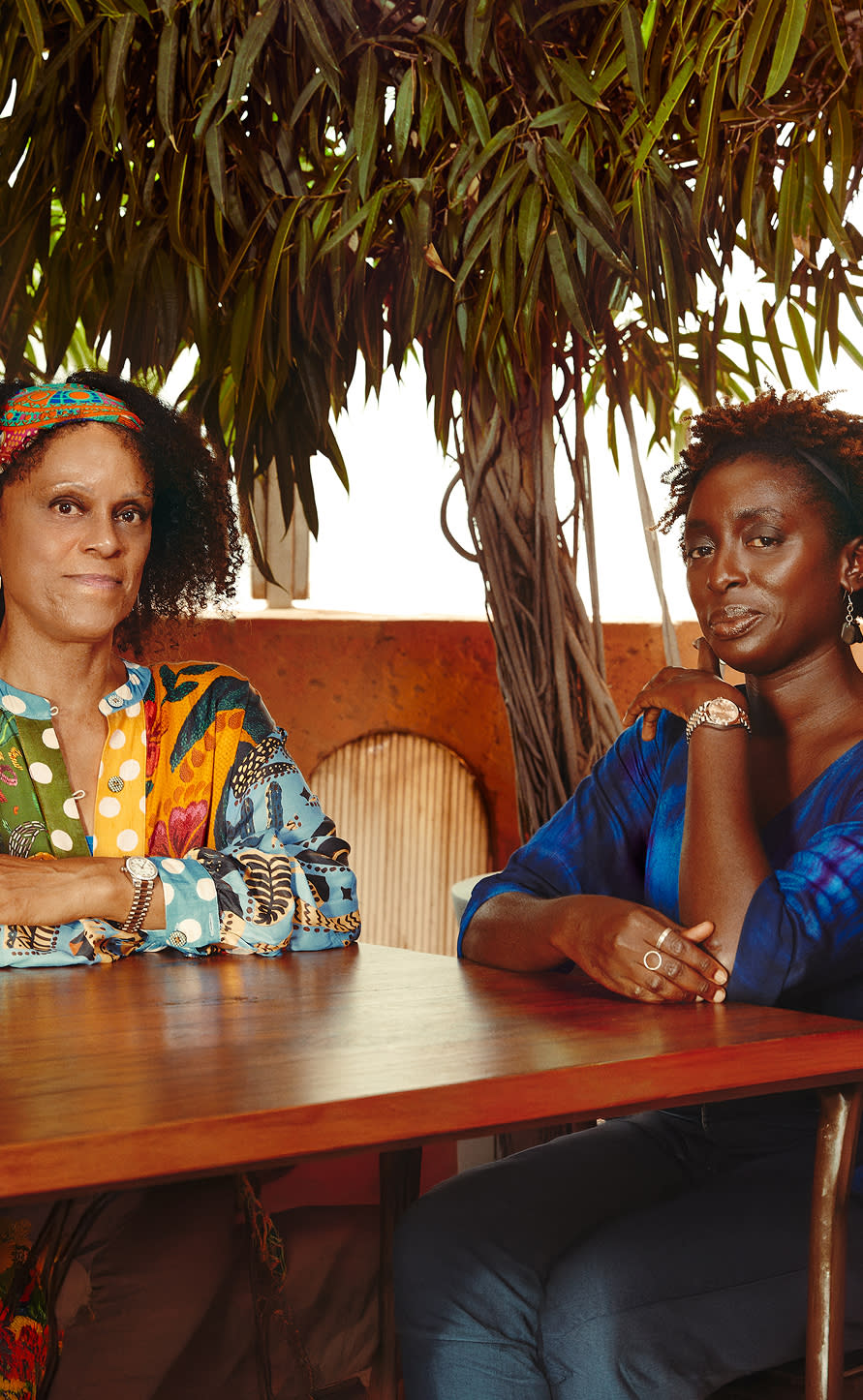 Bernardine Evaristo e Ayesha Harruna Attah