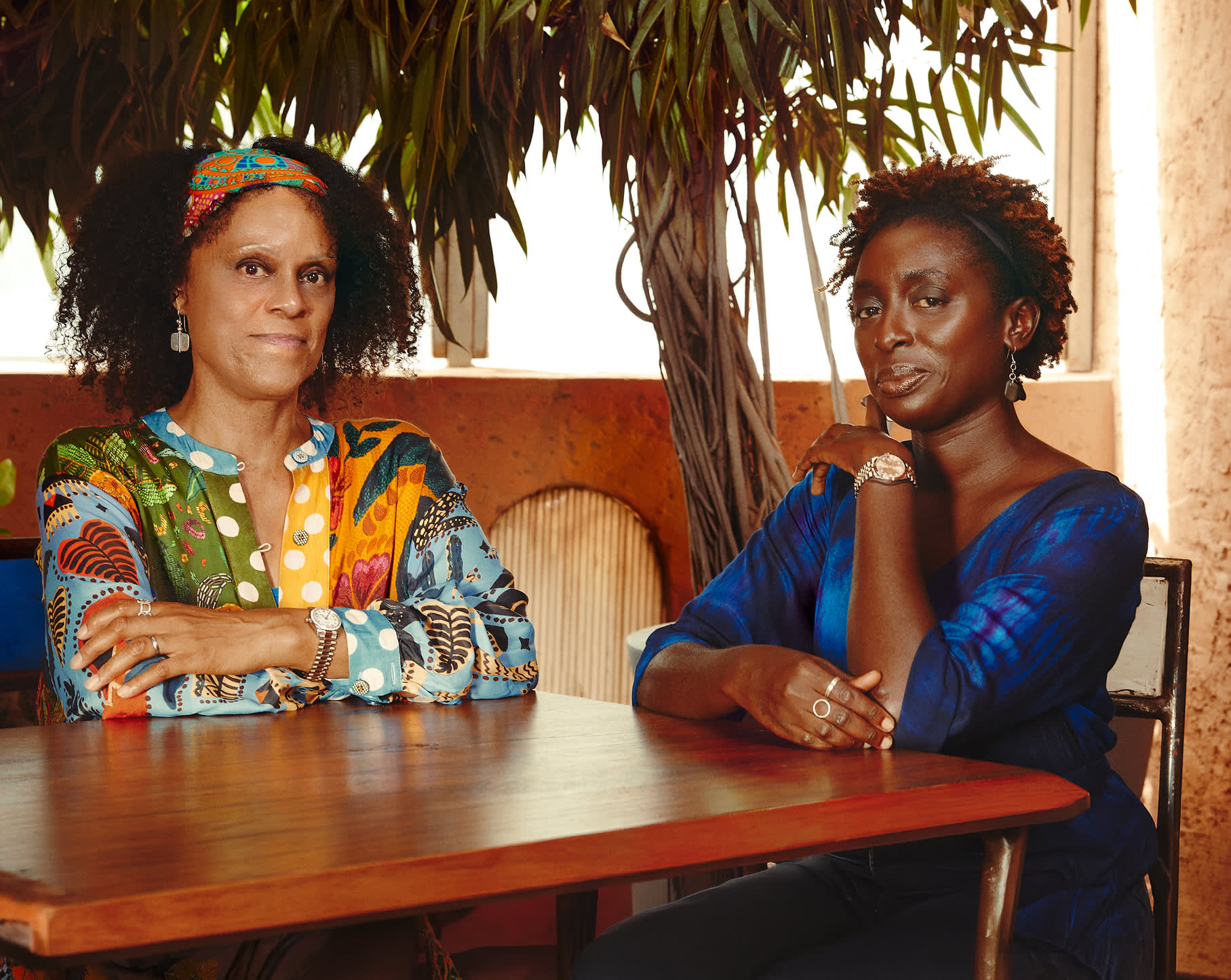 Bernardine Evaristo e Ayesha Harruna Attah