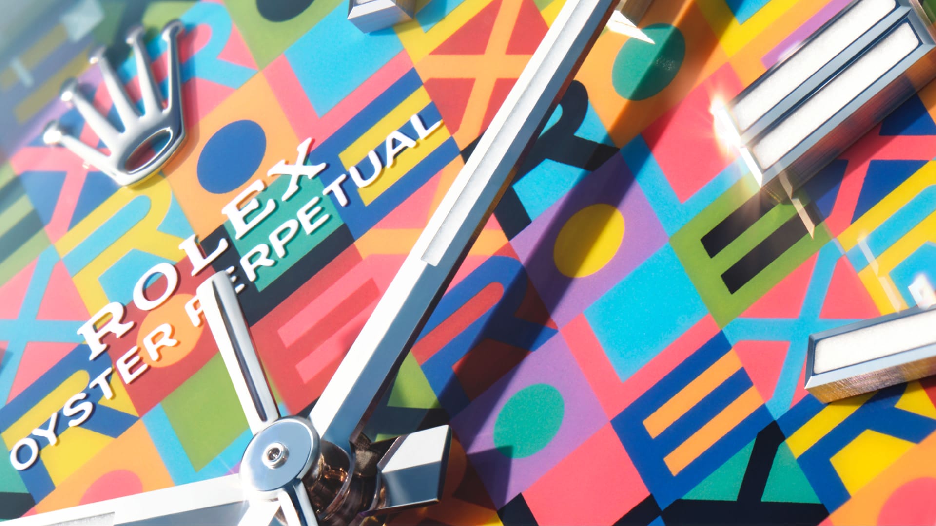 Nouvelle Oyster Perpetual 36 m126000-0016 cadran multicolore