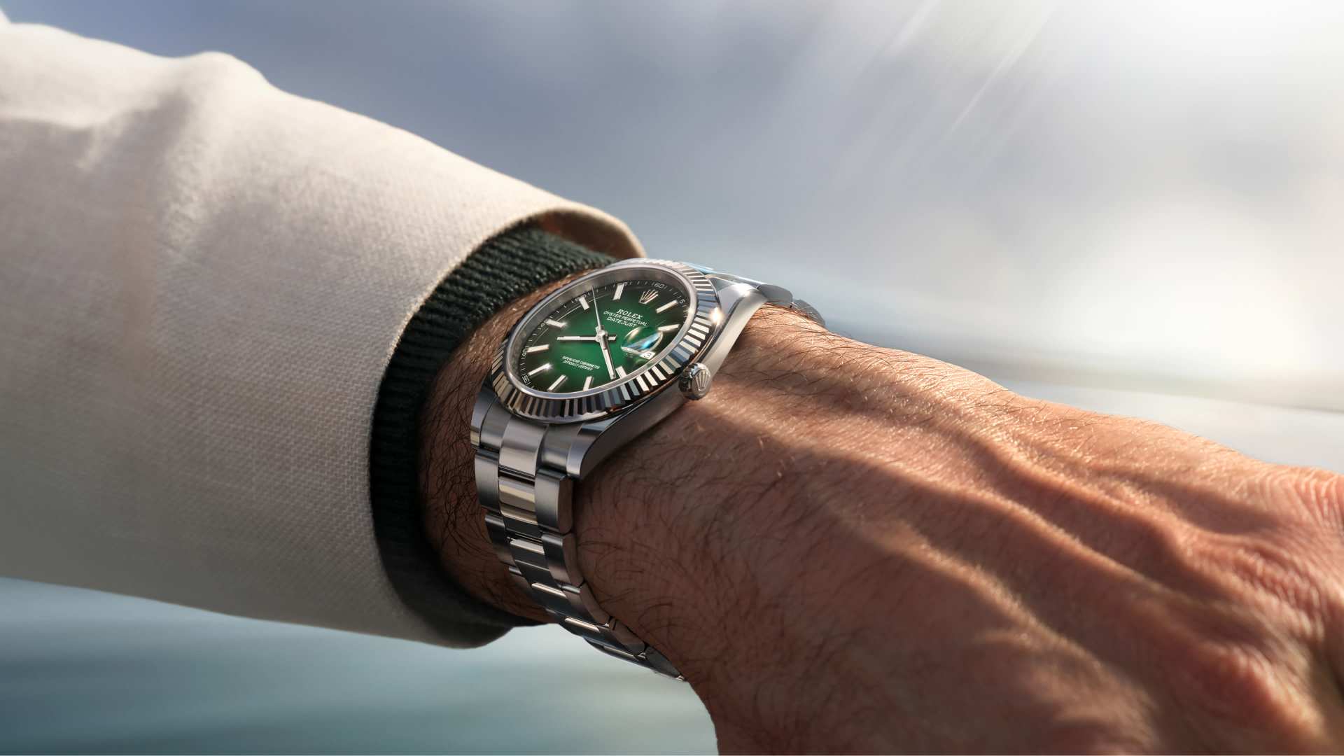 Nouvelle Datejust 41 m126334‑0033 poignet