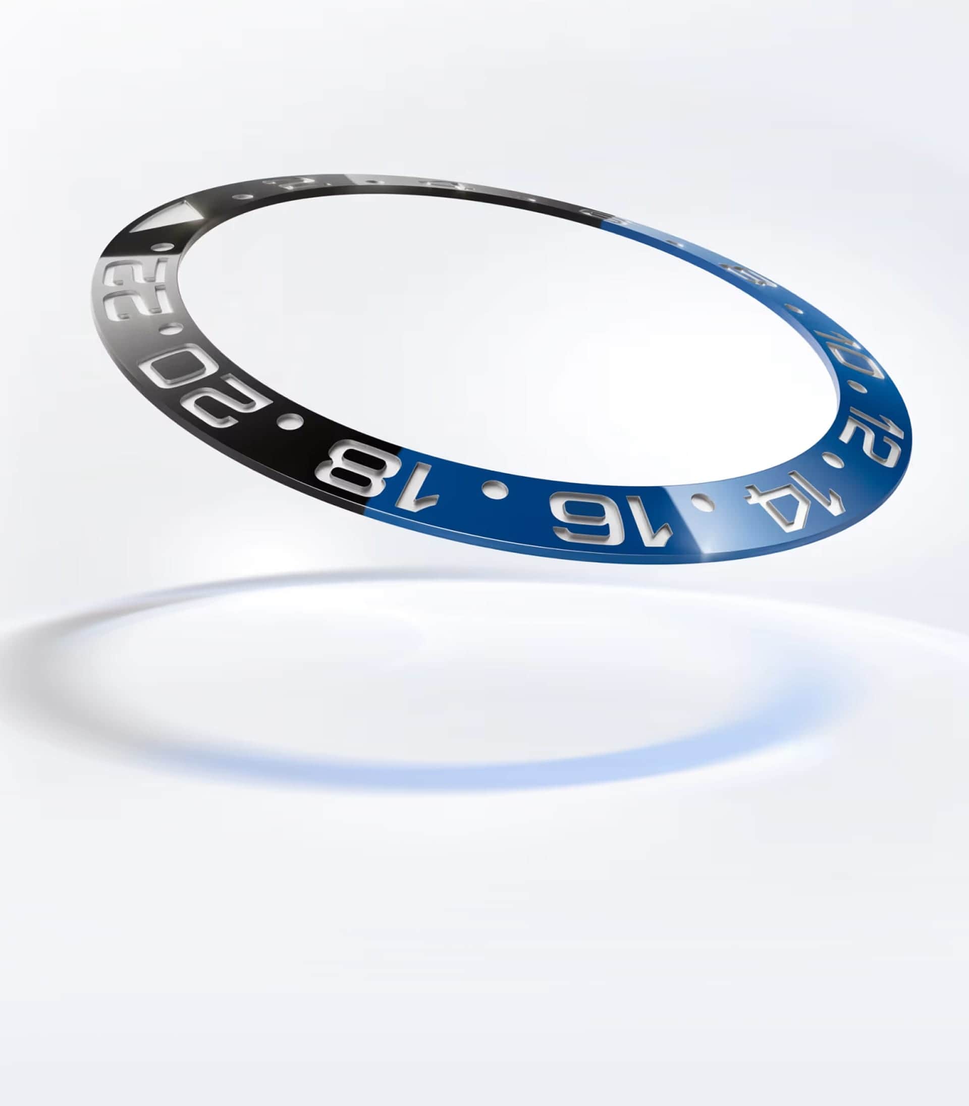 Unidirectional rotatable bezel