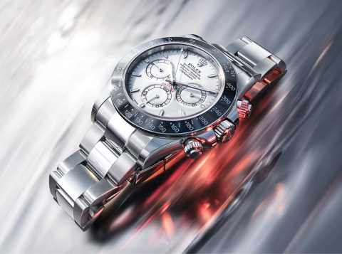Rolex Cosmograph Daytona 2026 Rolesium with white enamelled dial and anthracite Cerachrom bezel