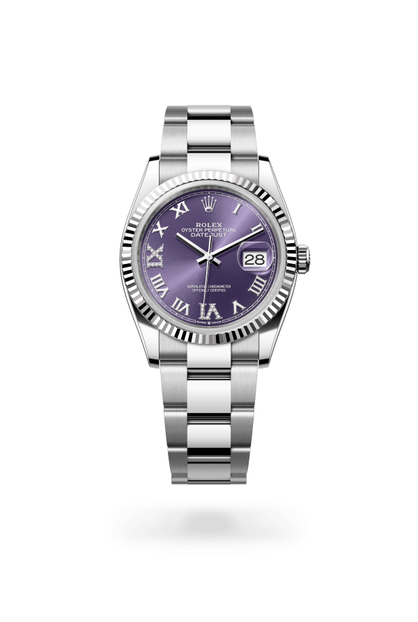 Rolex Datejust 36 Silver Roman 126234