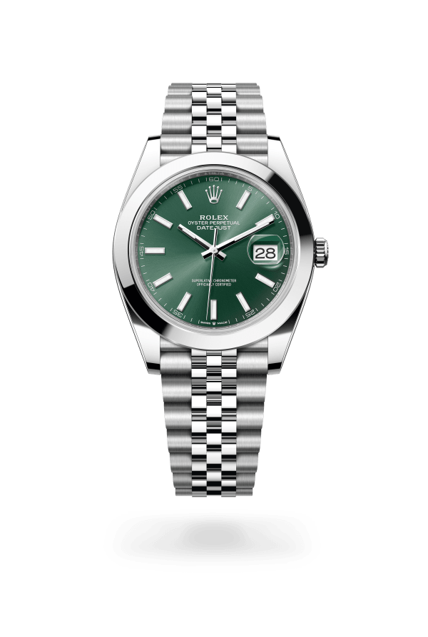 Rolex Datejust 41 Smooth Mint Green Dial – Jubilee