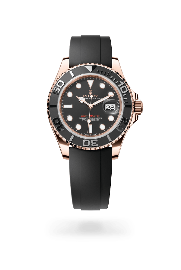 Rolex Yacht-Master 40 Rose Gold Oysterflex 126655