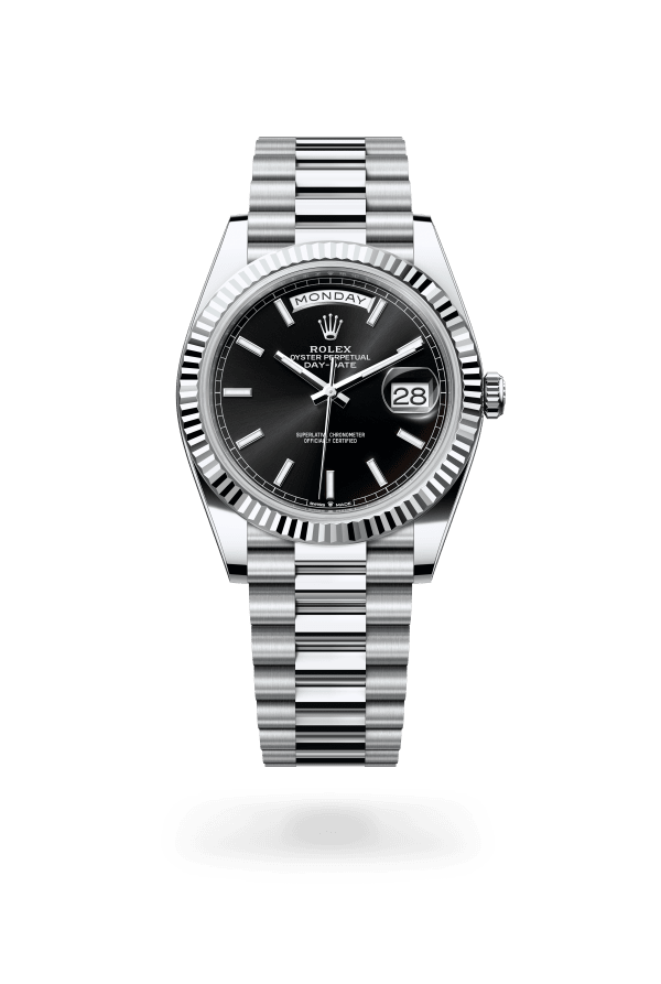 Rolex Day-Date 40 Platinum Fluted Dial 228236
