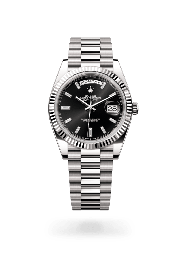 Rolex Day-Date 40 White Gold Meteorite 228239