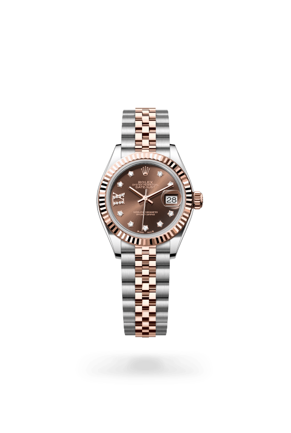 Rolex Datejust 28 Steel & Rose MOP 279171