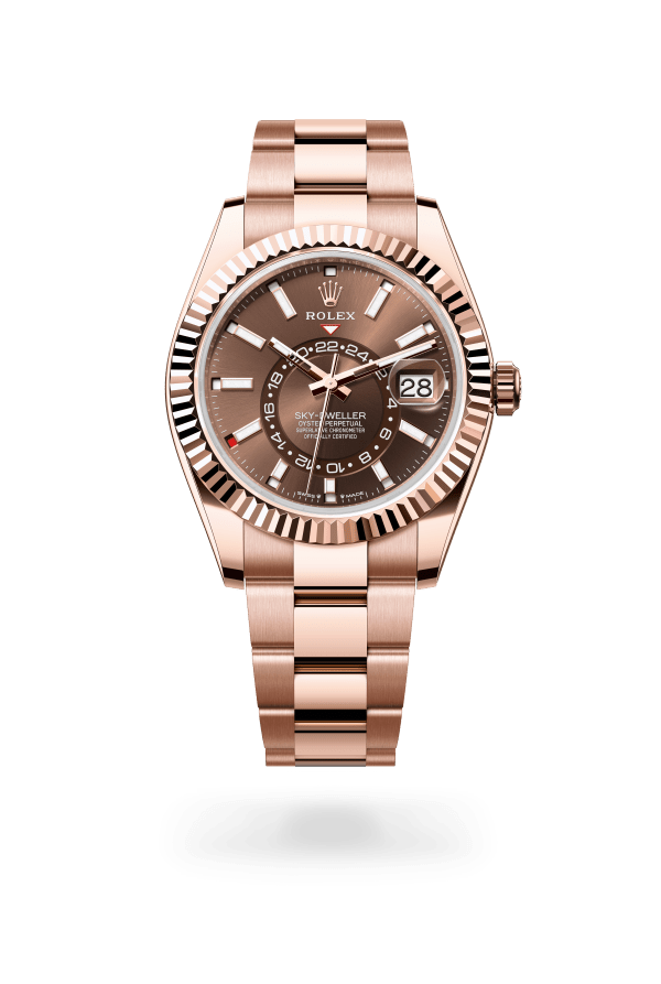 Rolex Sky-Dweller Rose Gold Sundust 336935