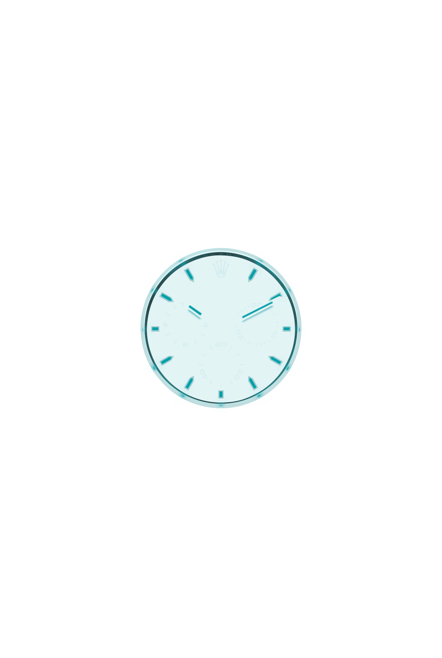 Cosmograph Daytona, Oyster, 40 mm, yellow gold, Dial : Turquoise blue and black, Rolex