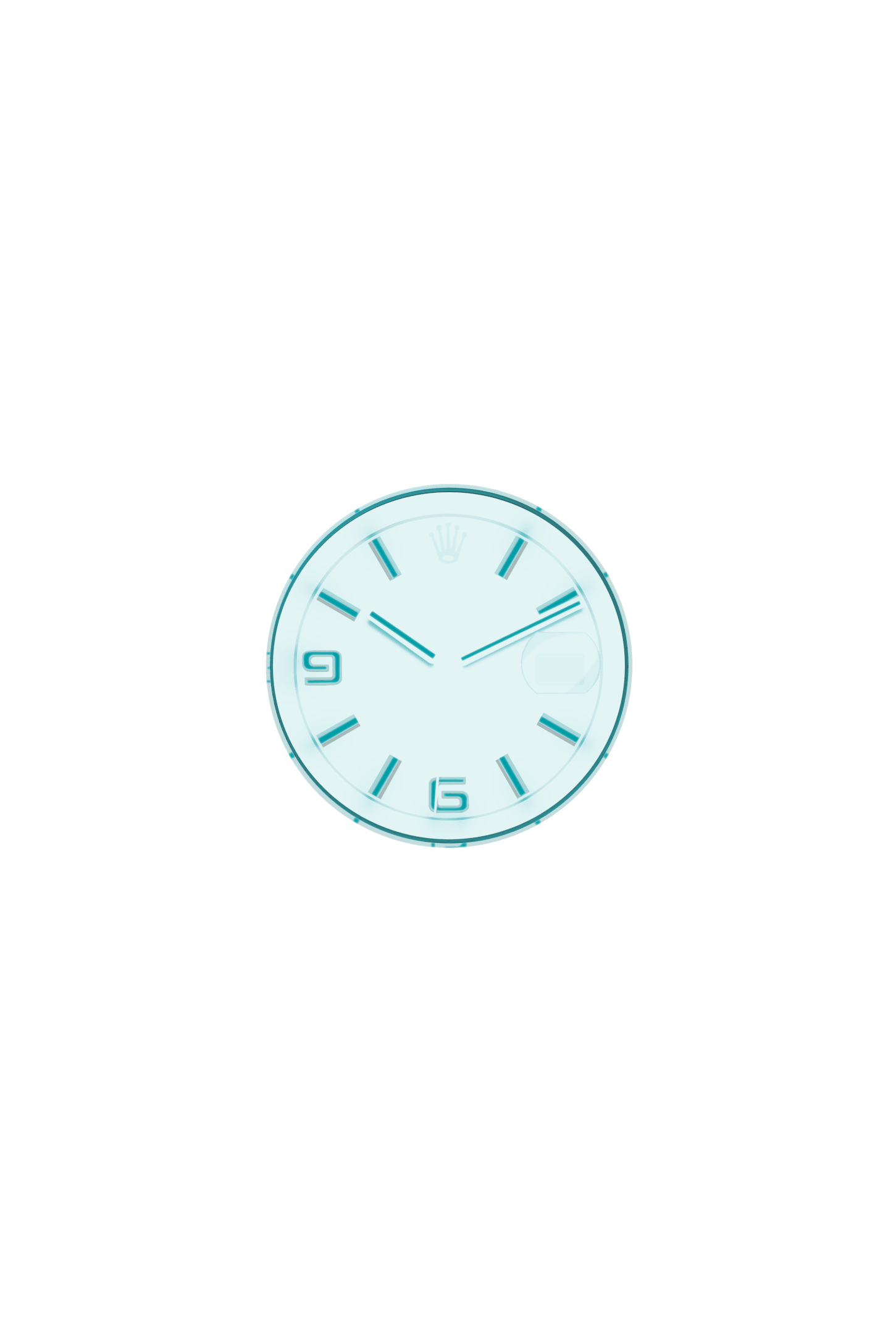 לנד-דוולר 40, אויסטר, 40 מ"מ, פלדת אויסטר וזהב לבן, לוח המחוגים : לבן עמוק עם מוטיב חלת דבש, Rolex