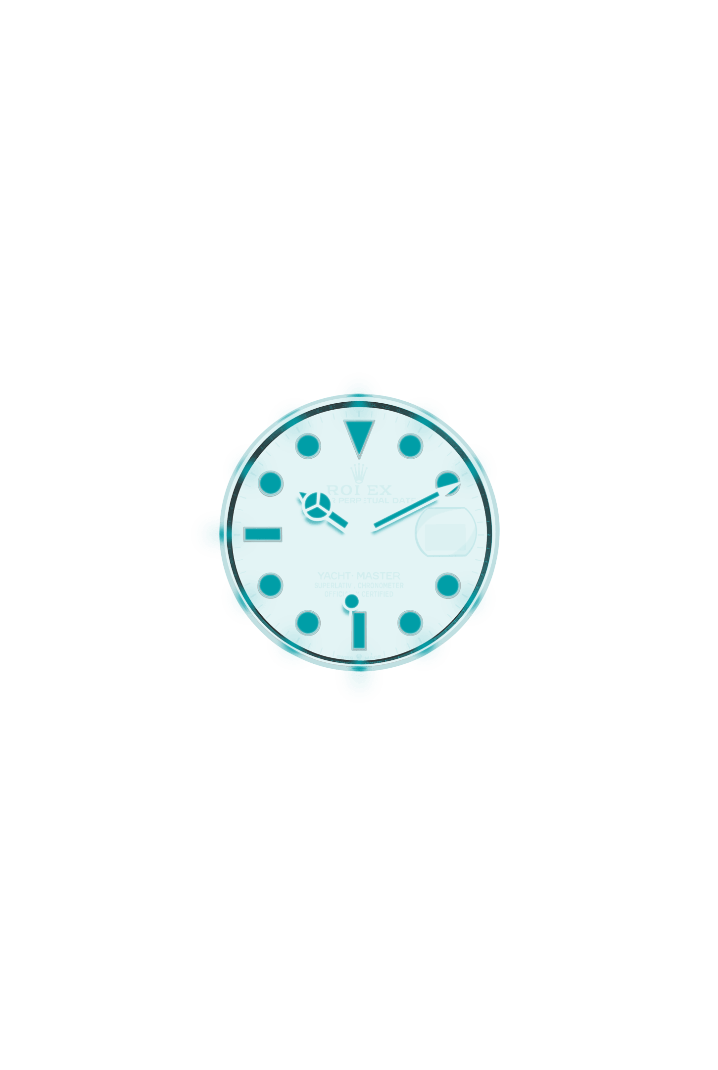 Yacht-Master 42, Oyster, 42 mm, titanium RLX, Dial : Hitam pekat, Rolex