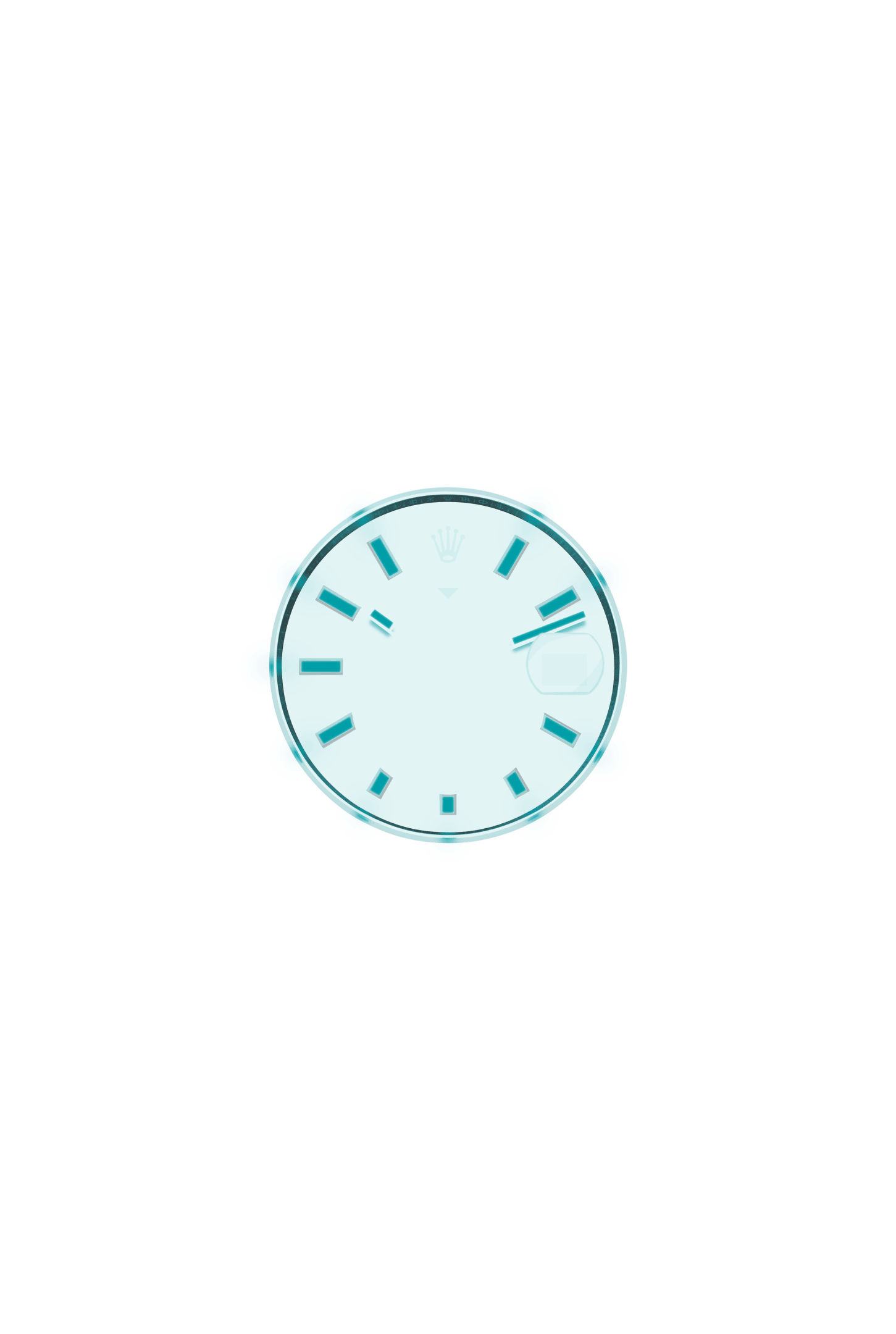 Sky-Dweller, Oyster, 42 มม., Oystersteel และทองคำขาว, หน้าปัด : สีเขียวมิ้นต์, Rolex