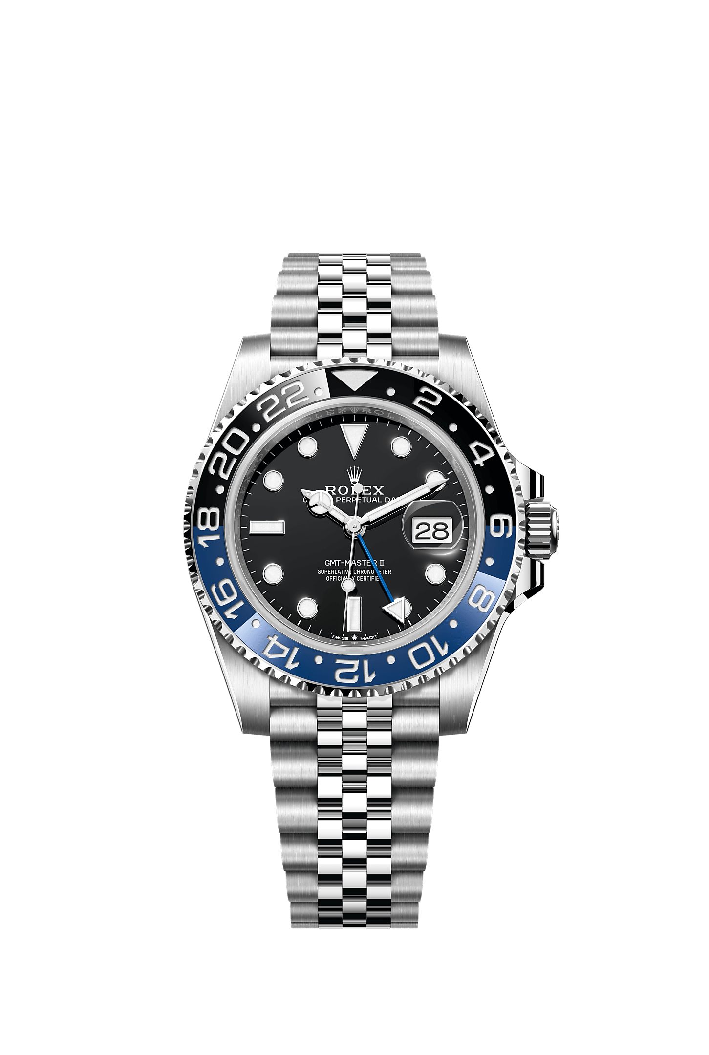 GMT-Master II, Oyster, 40 mm, Oystersteel, Dial : Black, Rolex