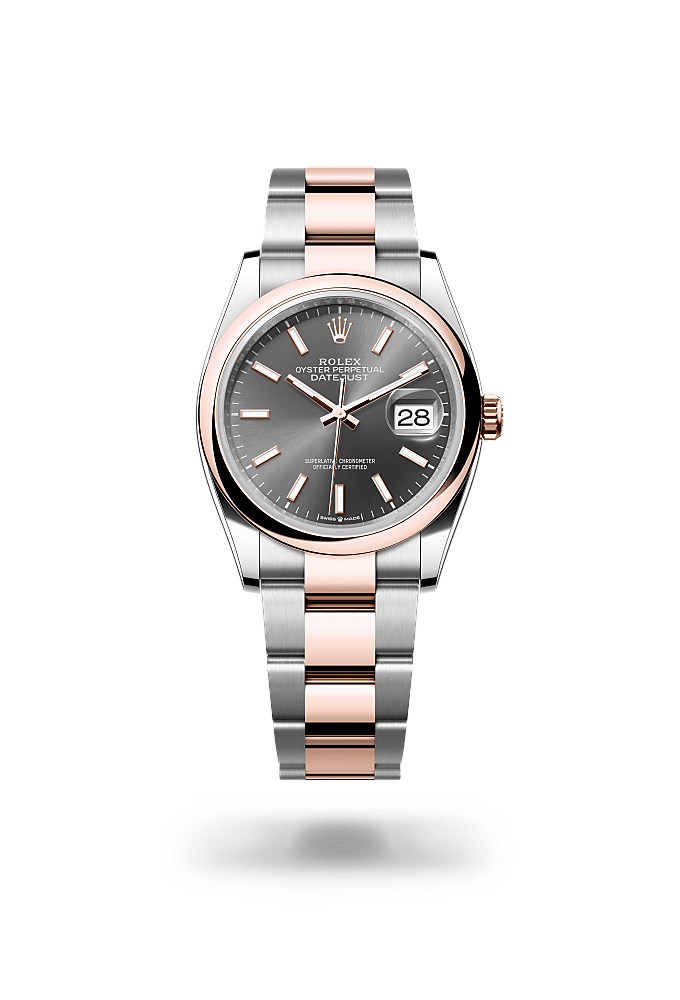 Rolex Lady-Datejust Uhr: Edelstahl Oystersteel und Everose-Gold 