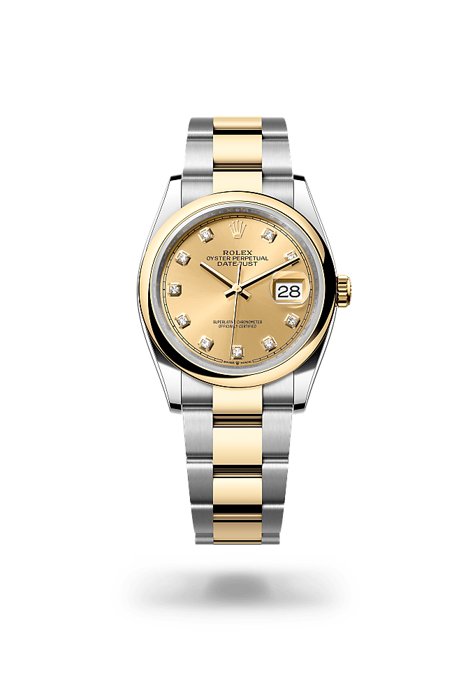 Rolex Datejust 41 watch: Oystersteel and yellow gold - m126303-0005