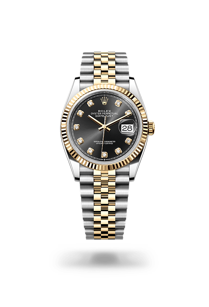 Rolex Datejust 36 watch: Oystersteel and yellow gold - m126203-0017