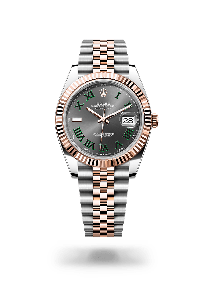 Rolex Datejust 36 Uhr: Edelstahl Oystersteel und Everose-Gold 