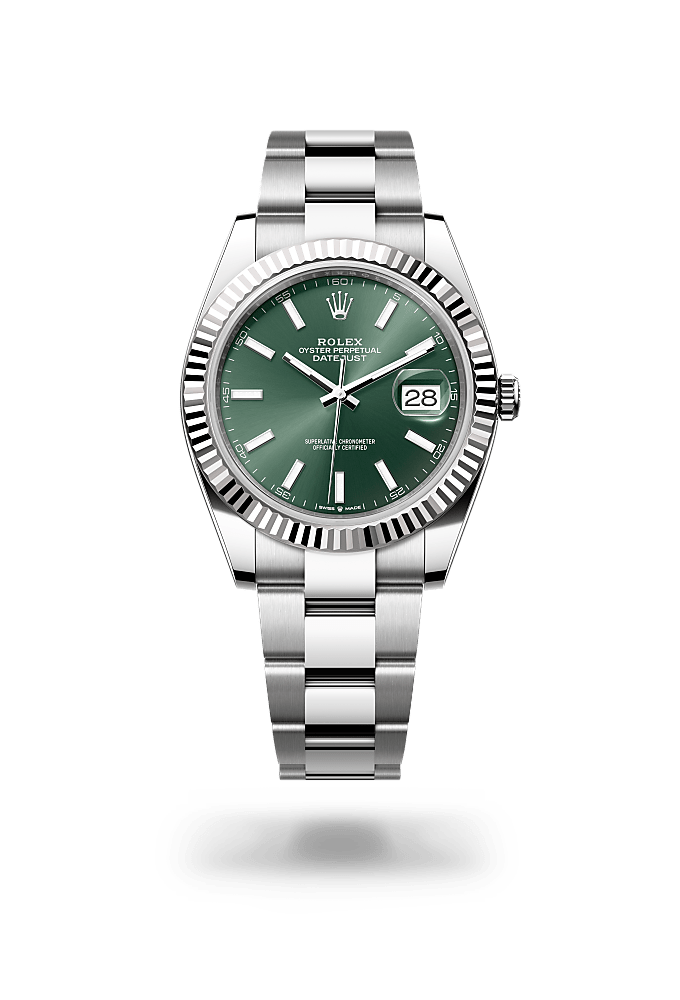 rolex oyster perpetual datejust 41 stainless steel