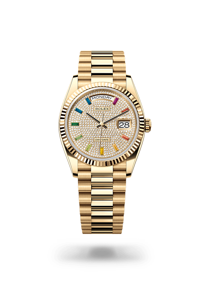 Rolex Lady-Datejust watch: 18 ct yellow gold - m279178-0031