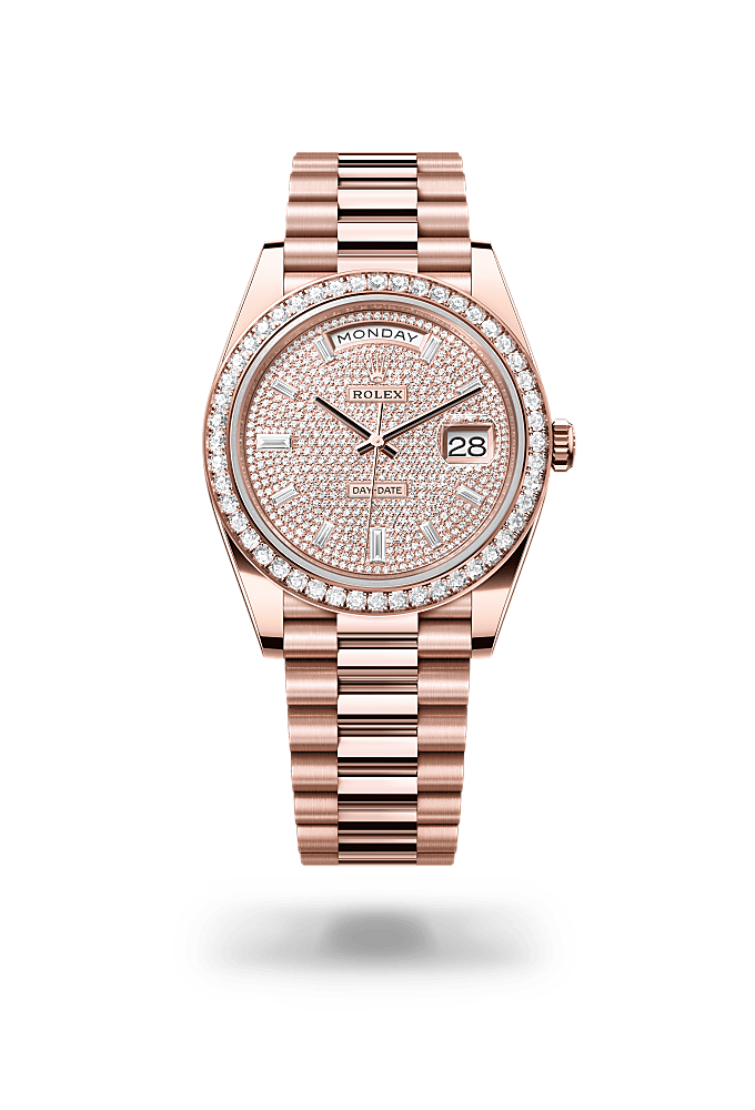Rolex Day-Date 40 watch: 18 kt Everose gold - m228345rbr-0007