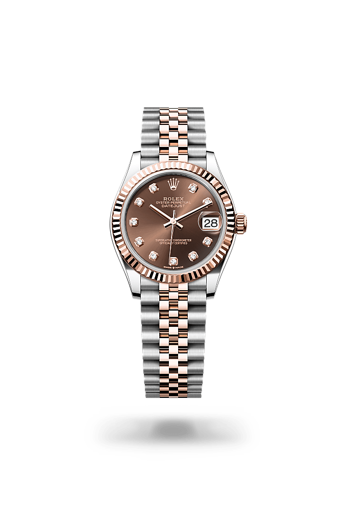 Rolex Datejust 31 watch: Oystersteel and Everose gold - m278271-0016 