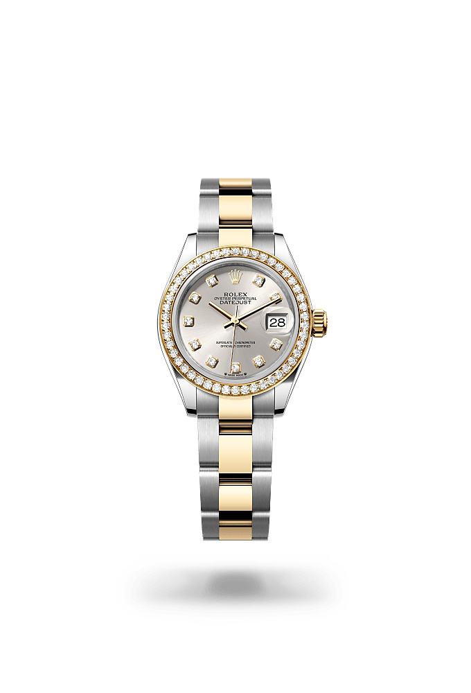 Rolex Lady-Datejust watch: Oystersteel and Everose gold  