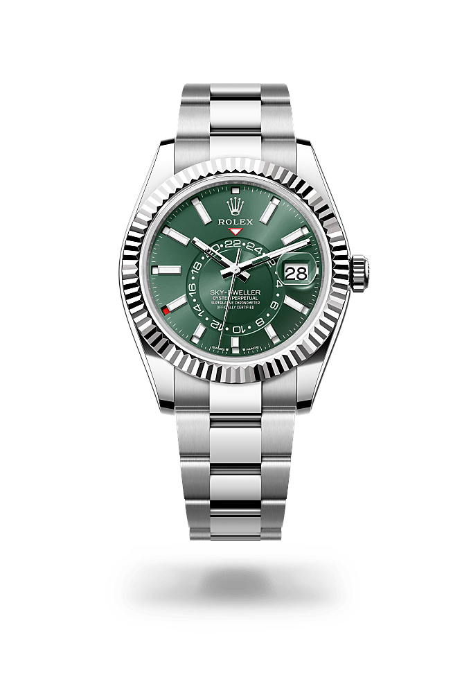Rolex Datejust 41 Uhr: Edelstahl Oystersteel und Weißgold 