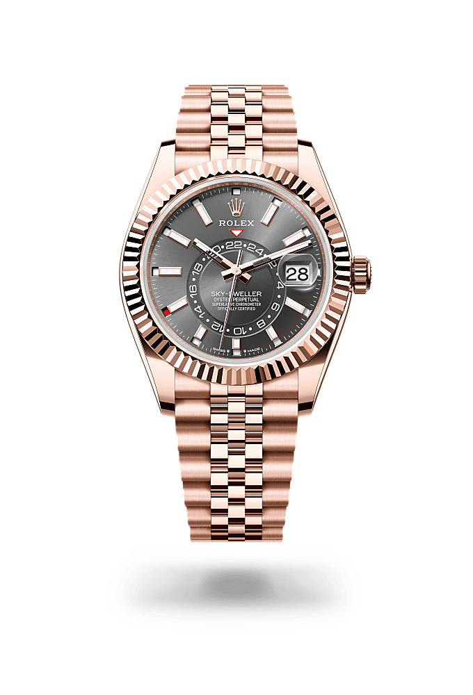 Rolex Sky-Dweller watch: 18 kt Everose gold - m336935-0005