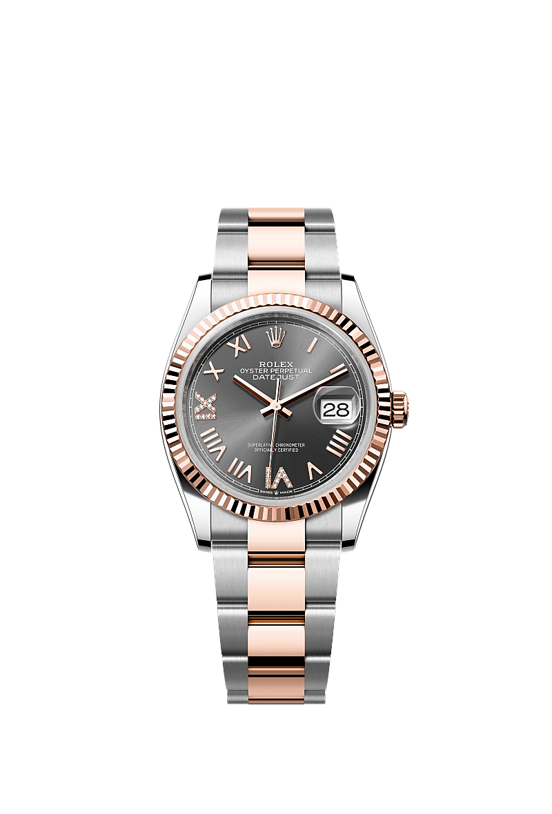 Slate set with diamonds, Oyster