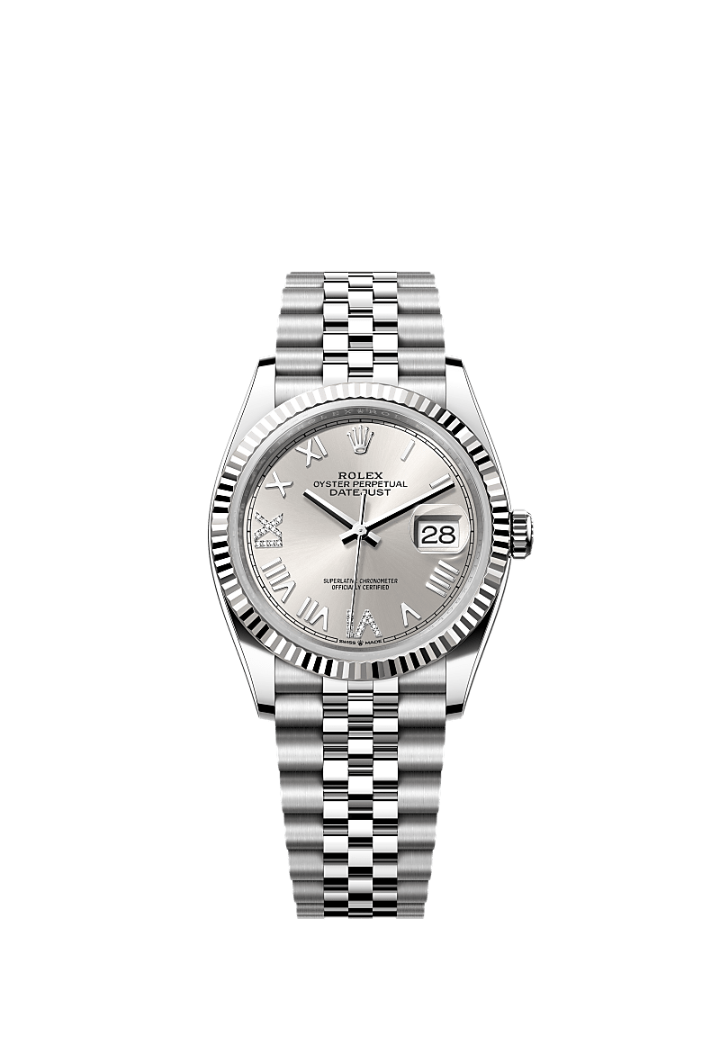 Silver set with diamonds, Jubilee