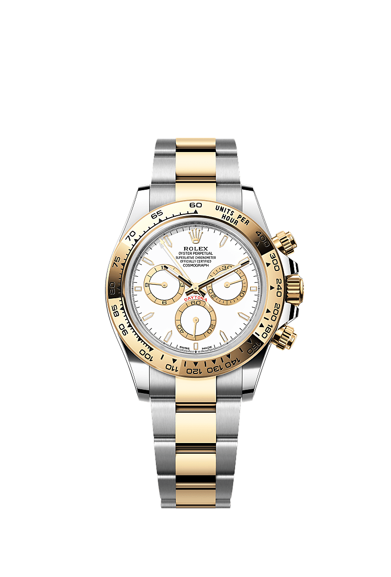 White, golden counter rings