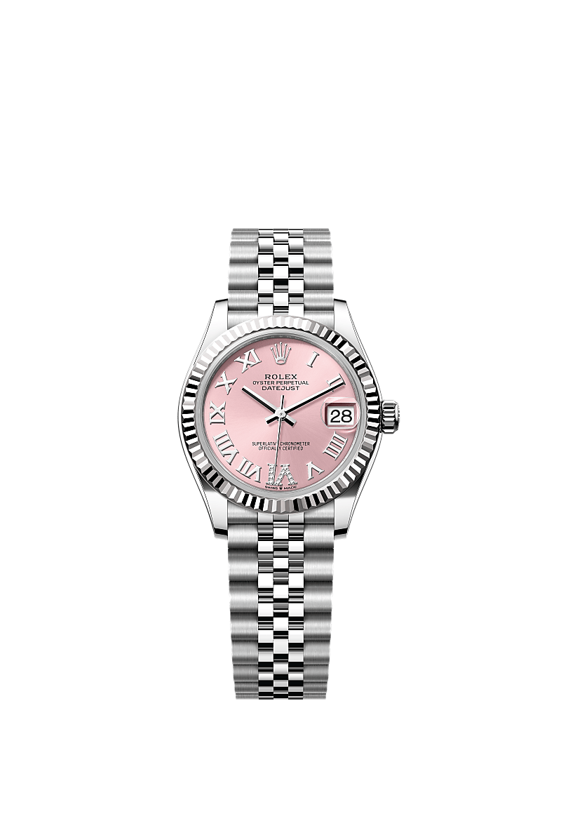 Relógio Rolex Datejust 31: aço Oystersteel e ouro branco – m278274