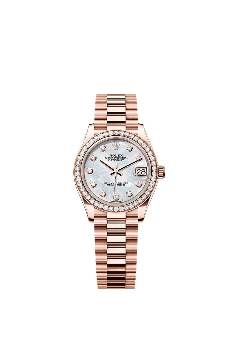 Laila 様 ロレックス デイトジャスト 31 ウォッチ：18 ct エバーローズゴールド