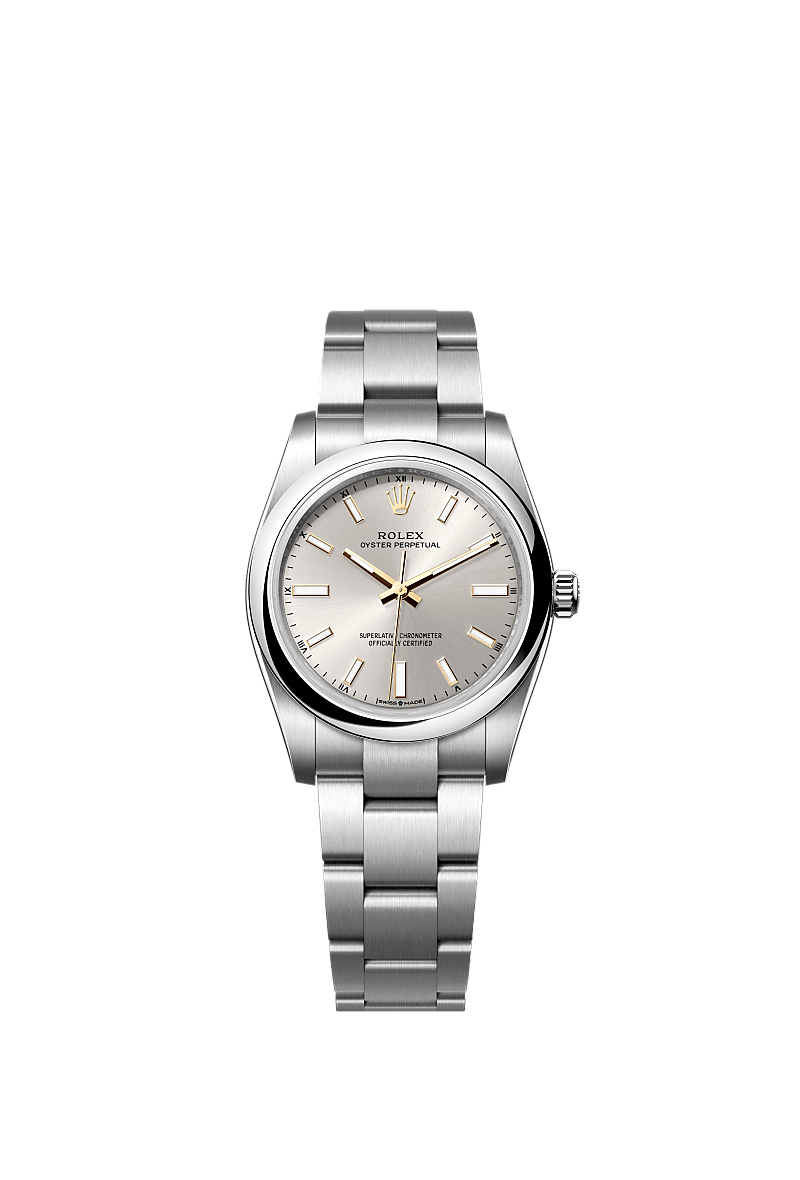 Rolex Oyster Perpetual 34 watch Oystersteel m124200 0001