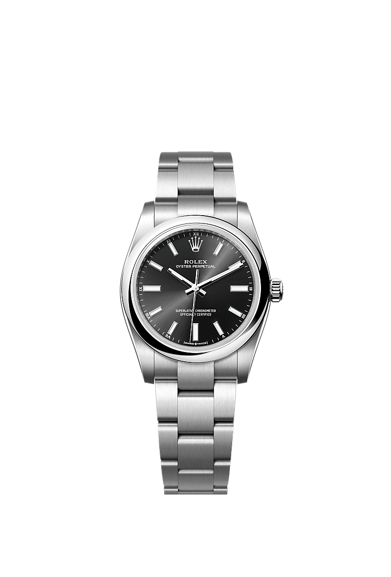 Rolex Oyster Perpetual 34 watch Oystersteel m124200 0002