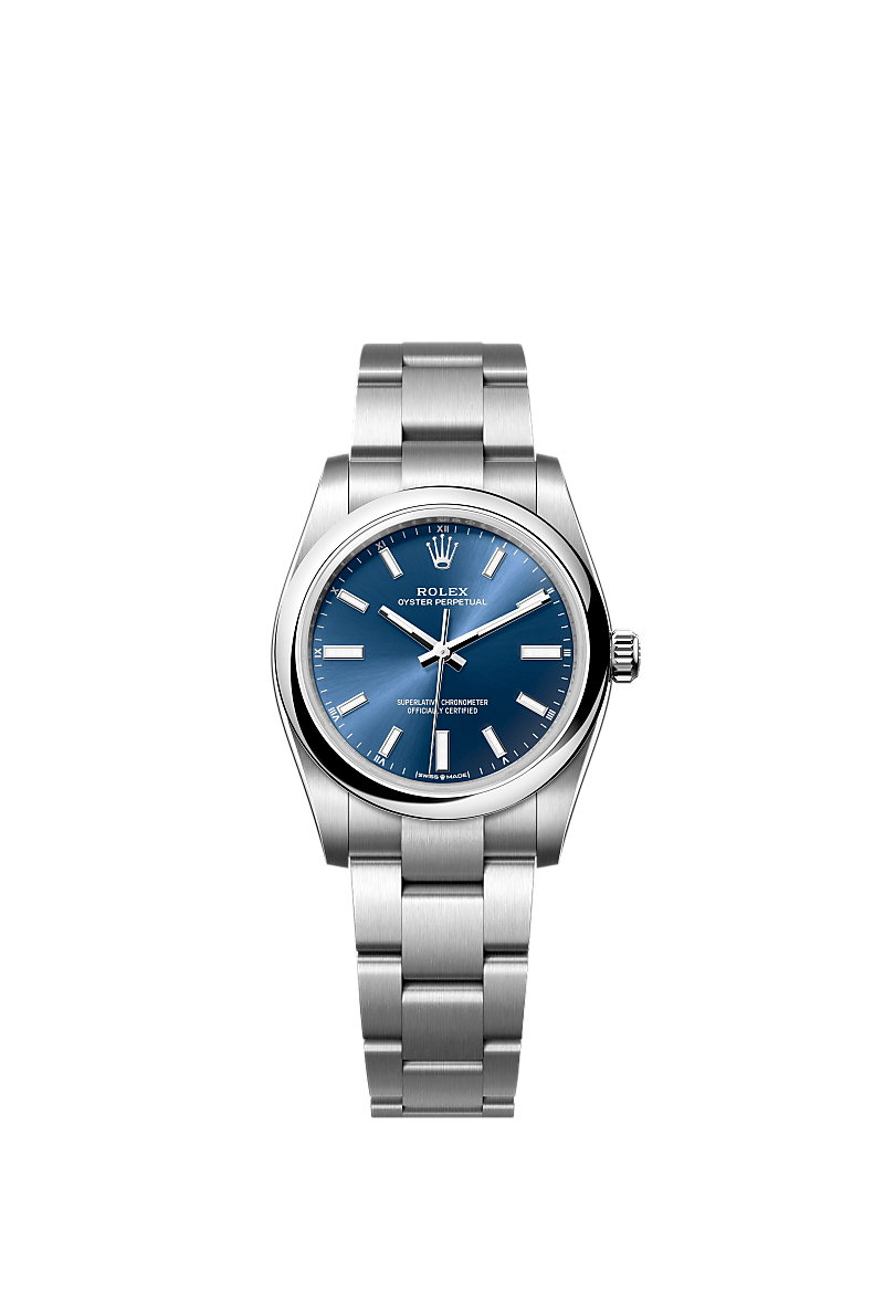 Oyster blue deals rolex