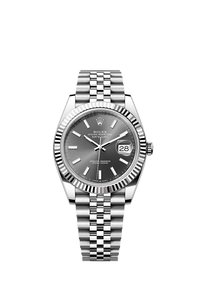 Rolex Datejust 41 watch Oystersteel and white gold m126334 0014